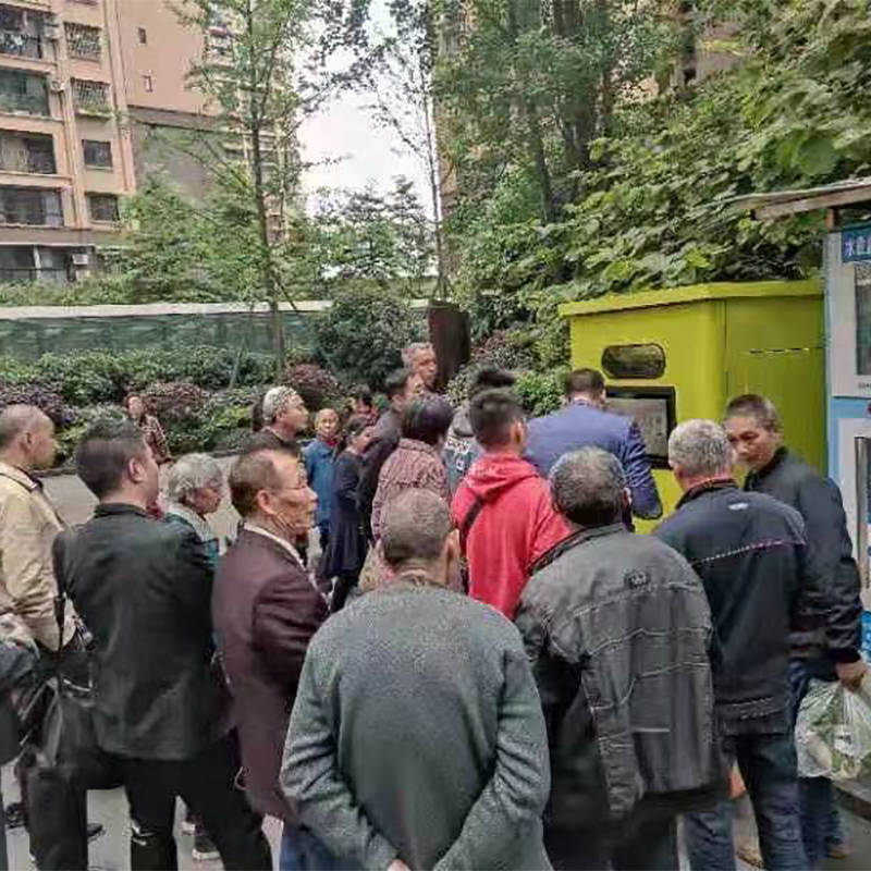 东吉智能鲜米机进驻社区