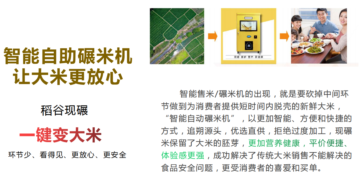 智能碾米机现碾大米的营养